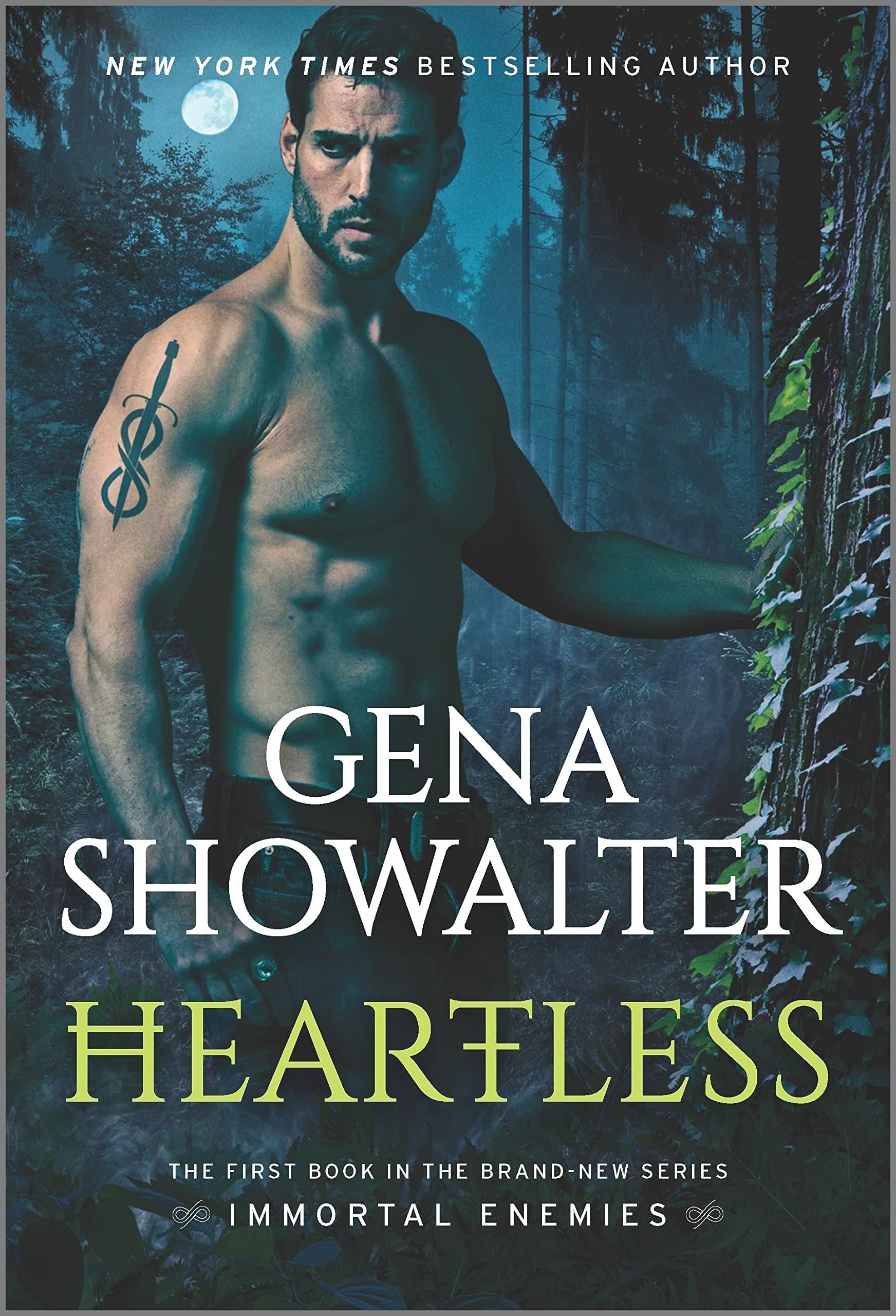 Heartless: A Paranormal Romance (Immortal Enemies Book 1) Cover